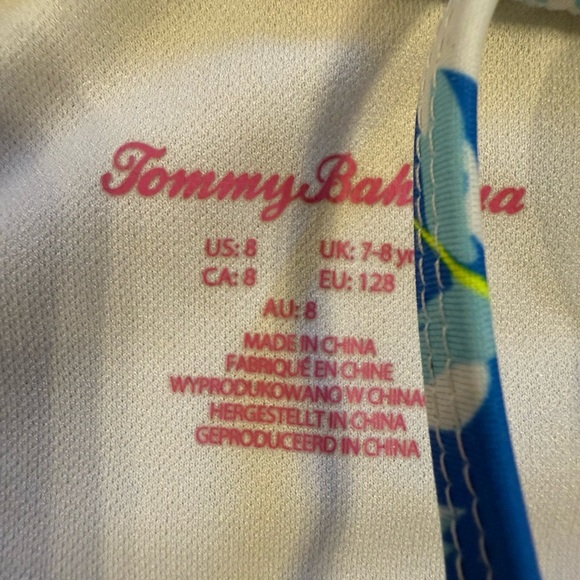 TOMMY BAHAMAS Floral One-Shoulder Kids Swimsuit - Picture 3 of 3